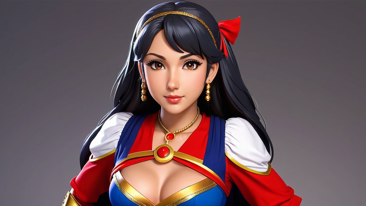 Stylized Female Character Inspired by Fairy Tales