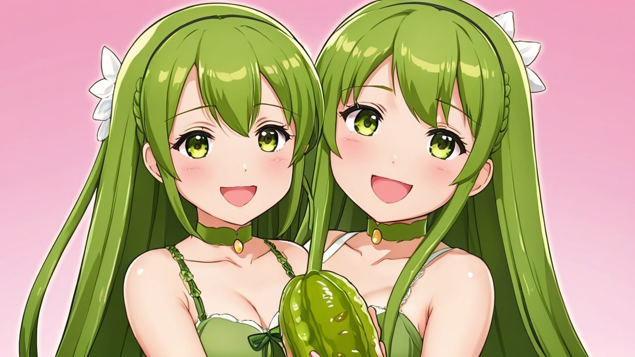 Charming Anime Pickle Goddess Adventure