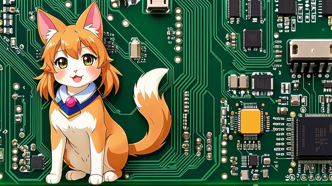 Magical Catgirl PCB Design Adventure