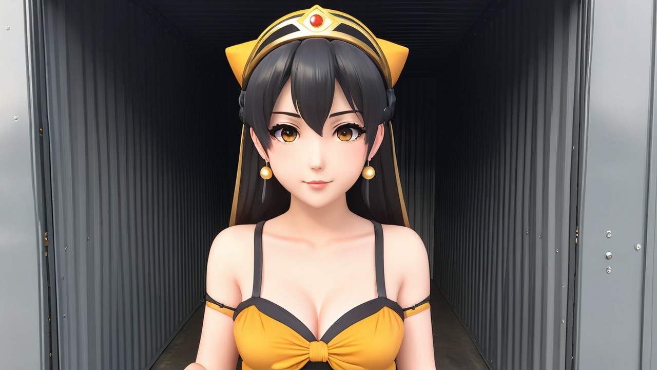 Lifelike Animated Character in Industrial Setting