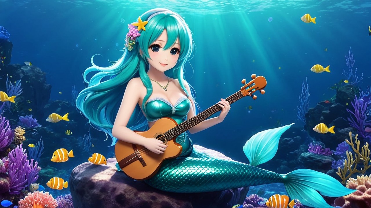 Melodic Mermaid: An Anime Fantasy
