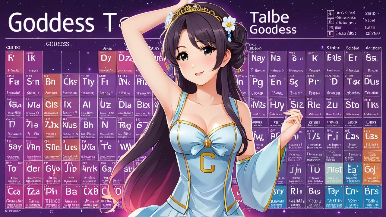 Stylish Character in Blue Gown with Fictional Elements
