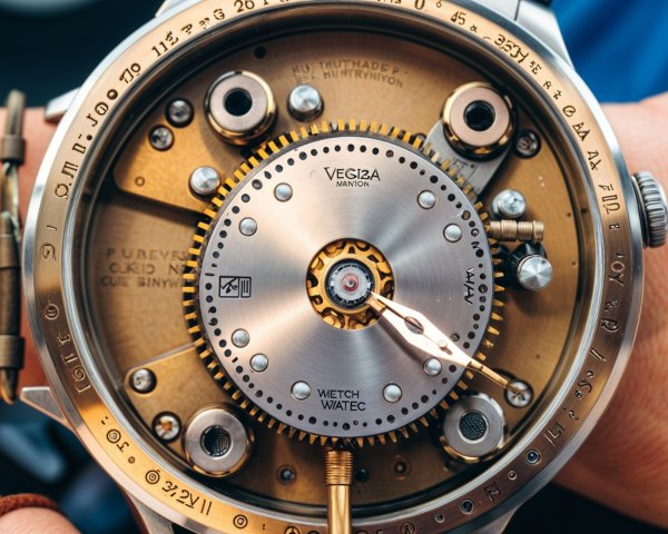 Detailed Inner Workings of a Mechanical Watch