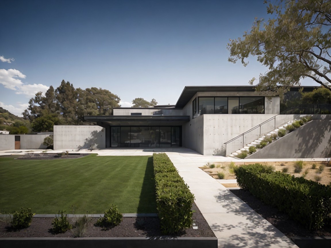 Modern Architectural Masterpiece with Sleek Design