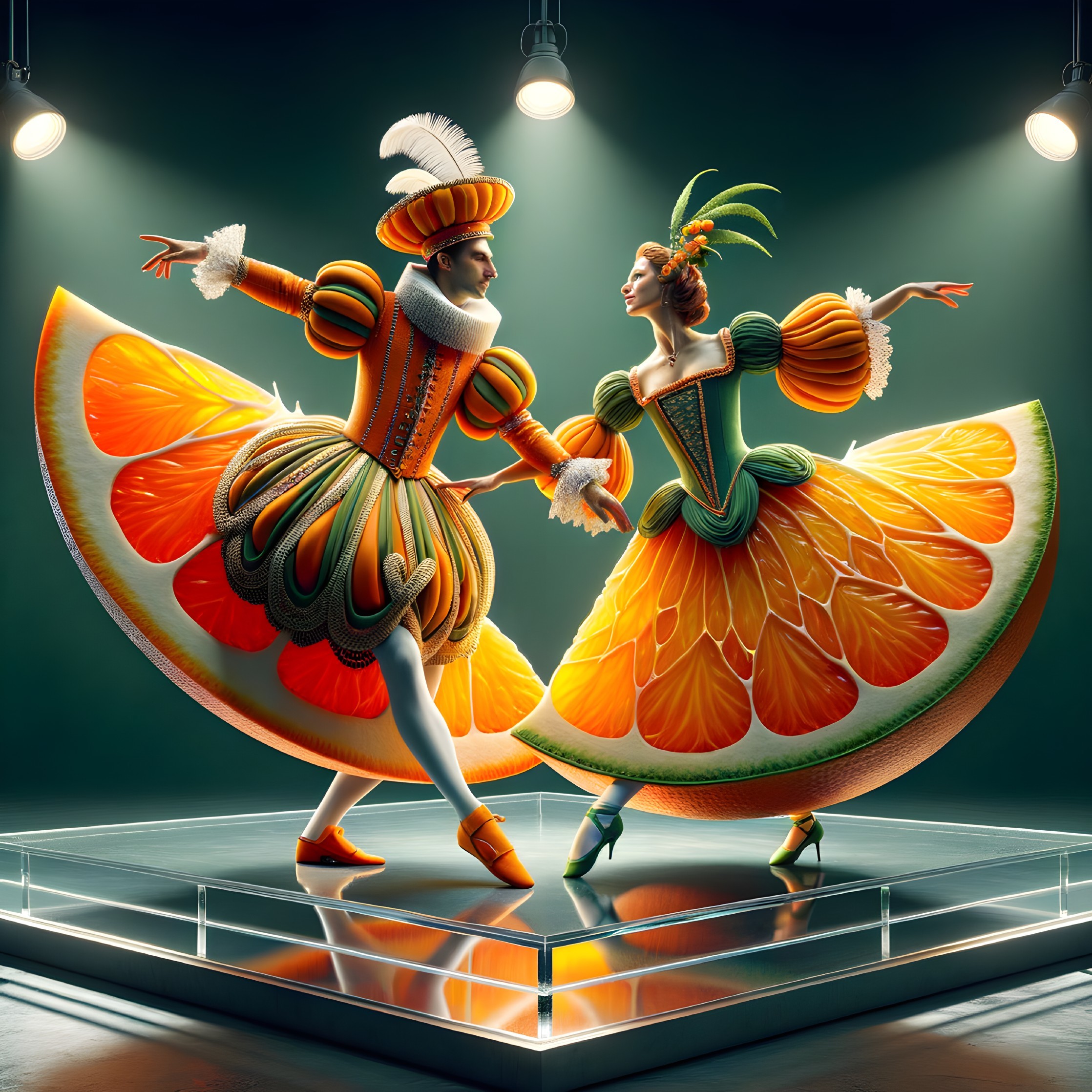Fruit-Themed Dance Performance Celebrating Summer