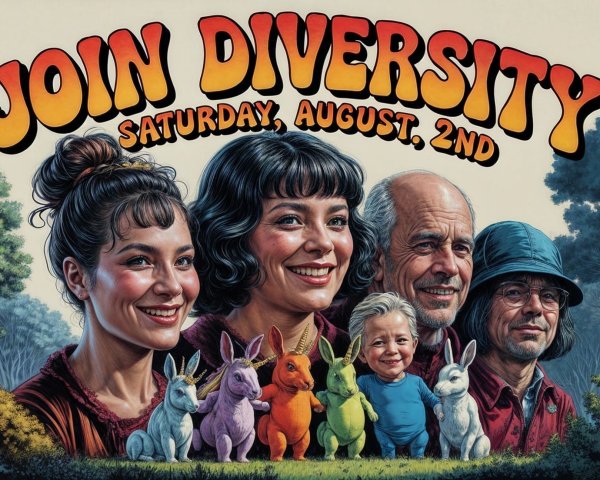 Vibrant Illustration Celebrating Diversity and Inclusion