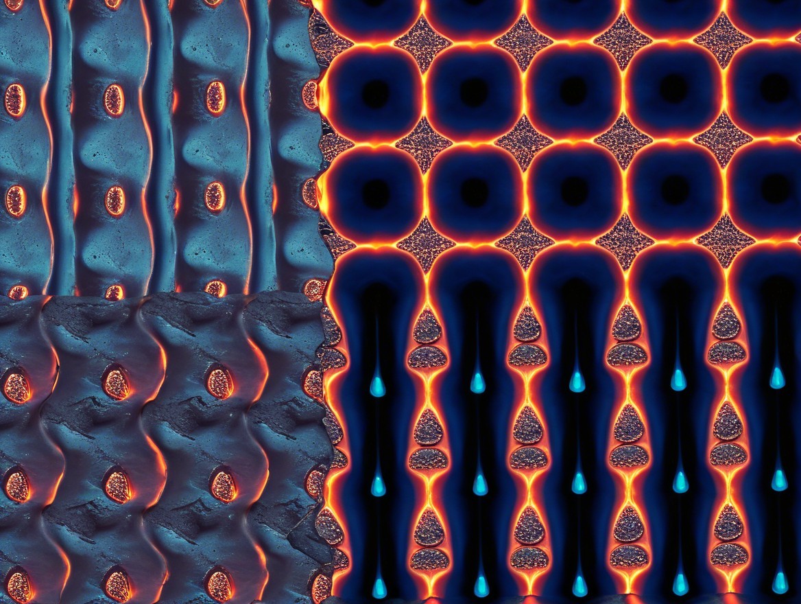Vibrant Abstract Pattern with Intricate Designs