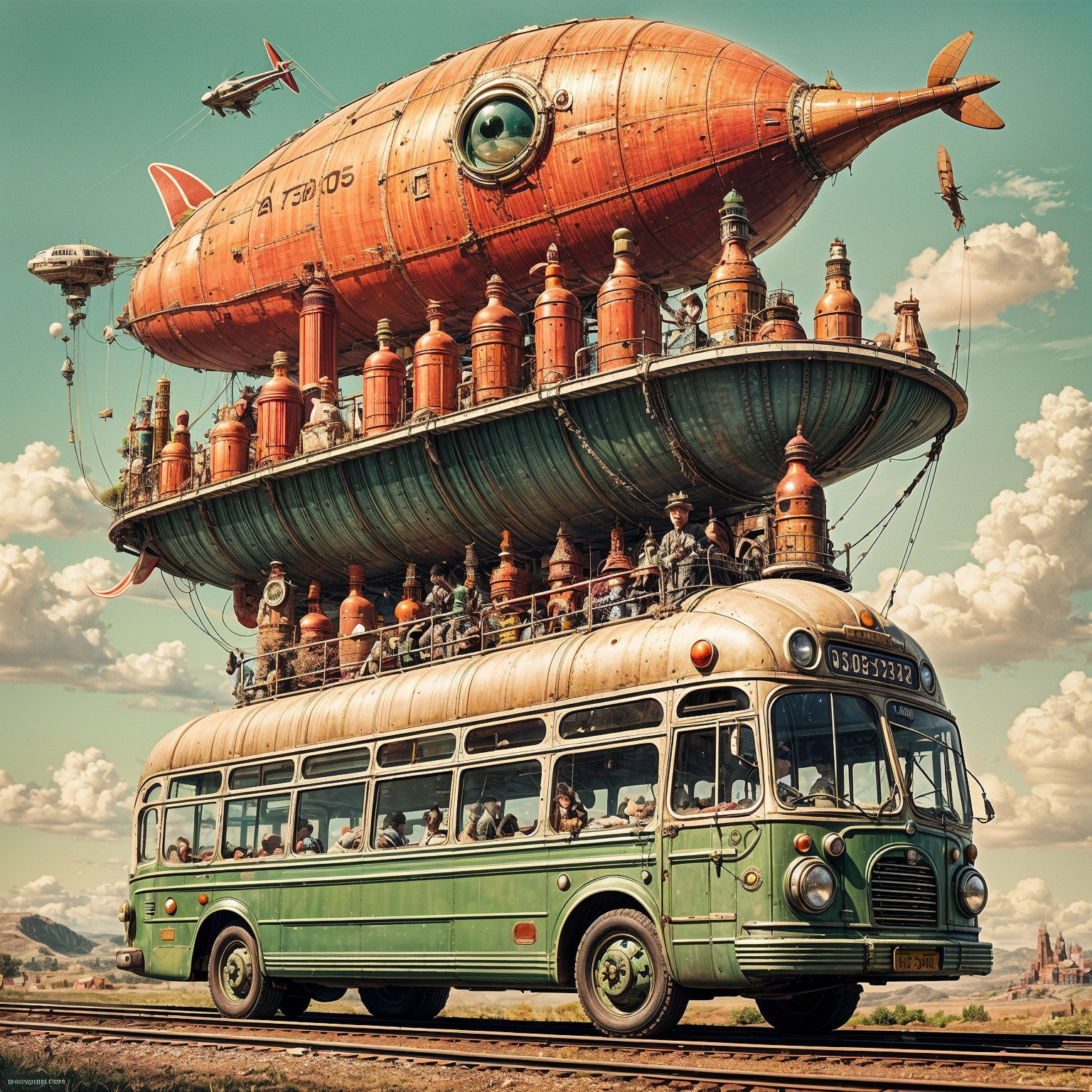  Airship Bus Adventure