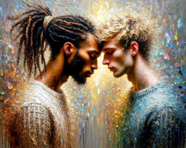 Male Figures with Dreadlocks and Tousled Hair in Art
