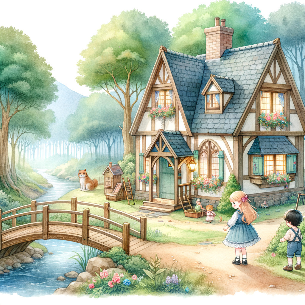 Storybook Cottage Surrounded by Nature and Wildlife