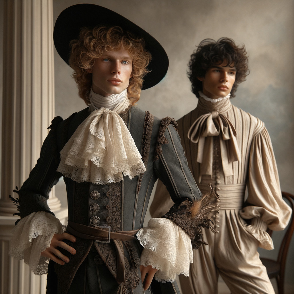 Elegant Mannequins Display Historical Fashion Styles