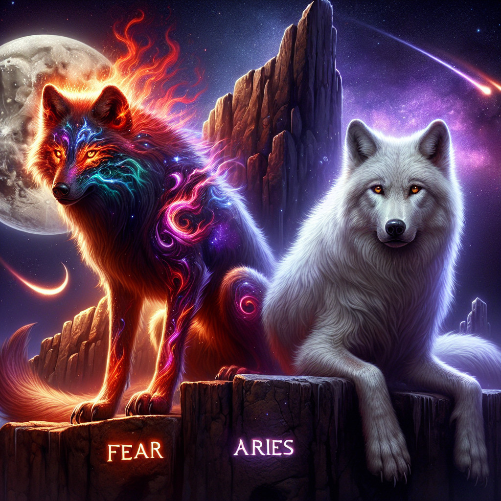 Wolves on Rocky Outcrops with Cosmic Background
