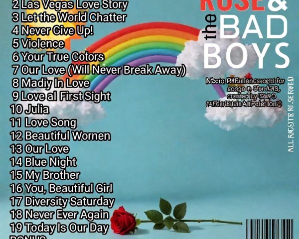 Album Cover Description: Rose & the Bad Boys