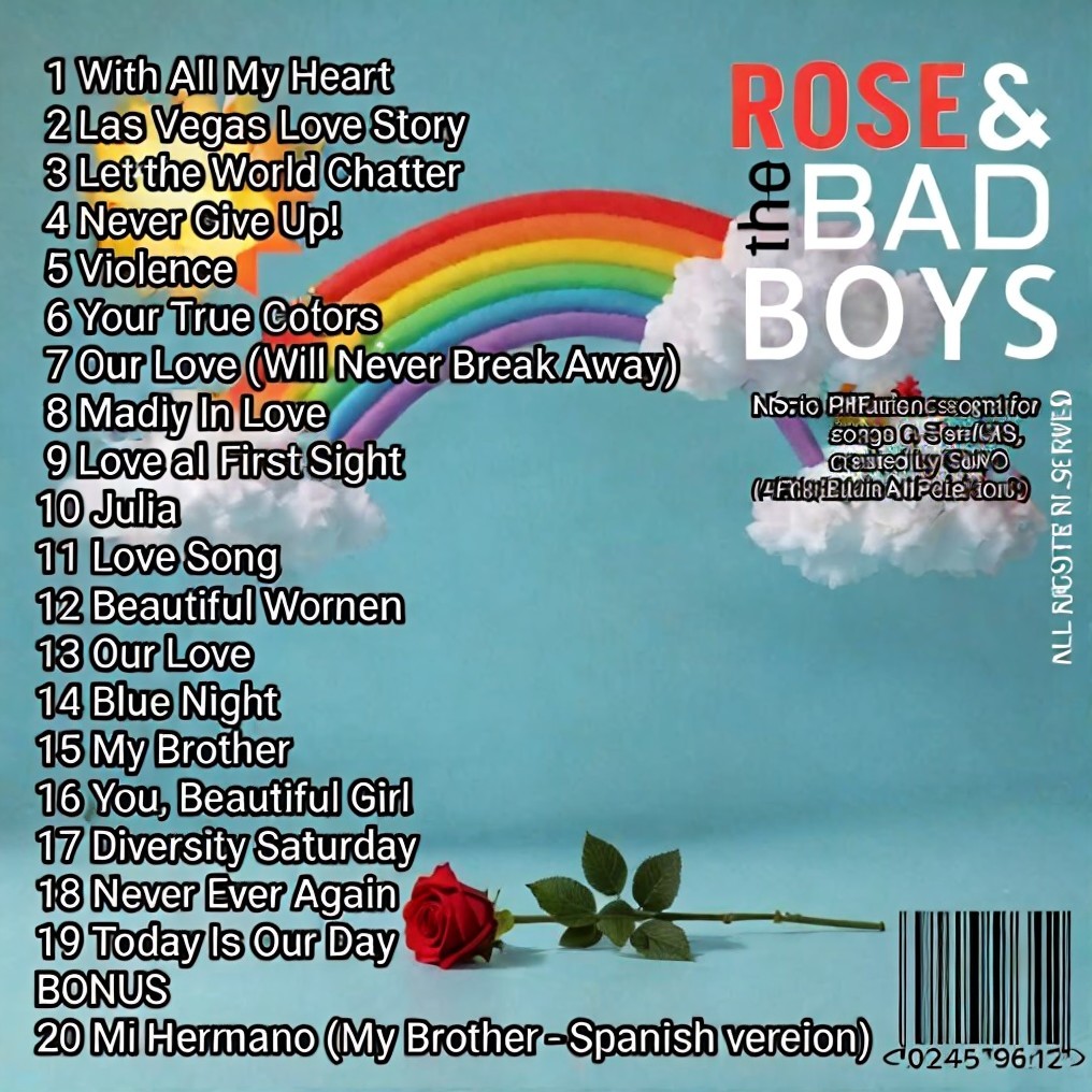 Album Cover Description: Rose & the Bad Boys