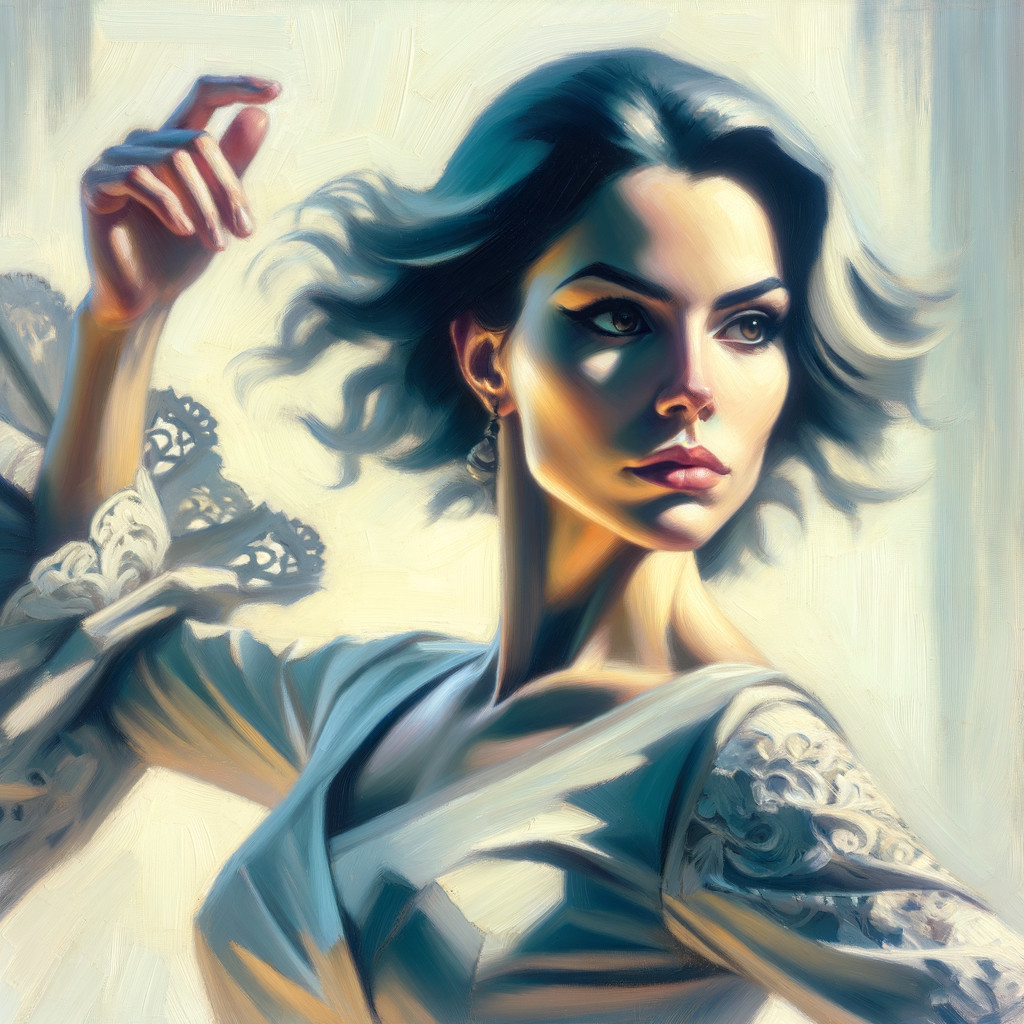 Portrait of a Confident Woman in Elegant Attire