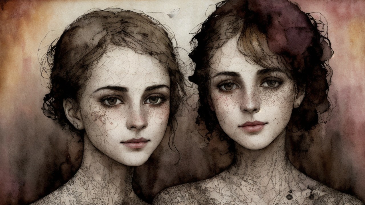 Ethereal Women with Delicate Features and Dreamlike Ambiance