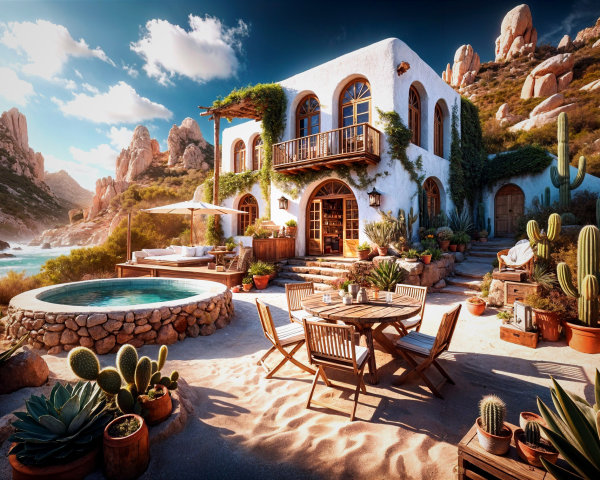 Coastal Home with Cliffs, Hot Tub, and Scenic Views