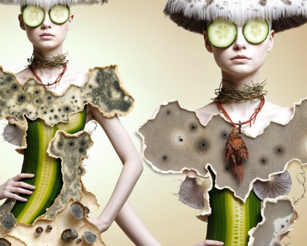 Surreal Fashion Outfits Inspired by Nature Elements