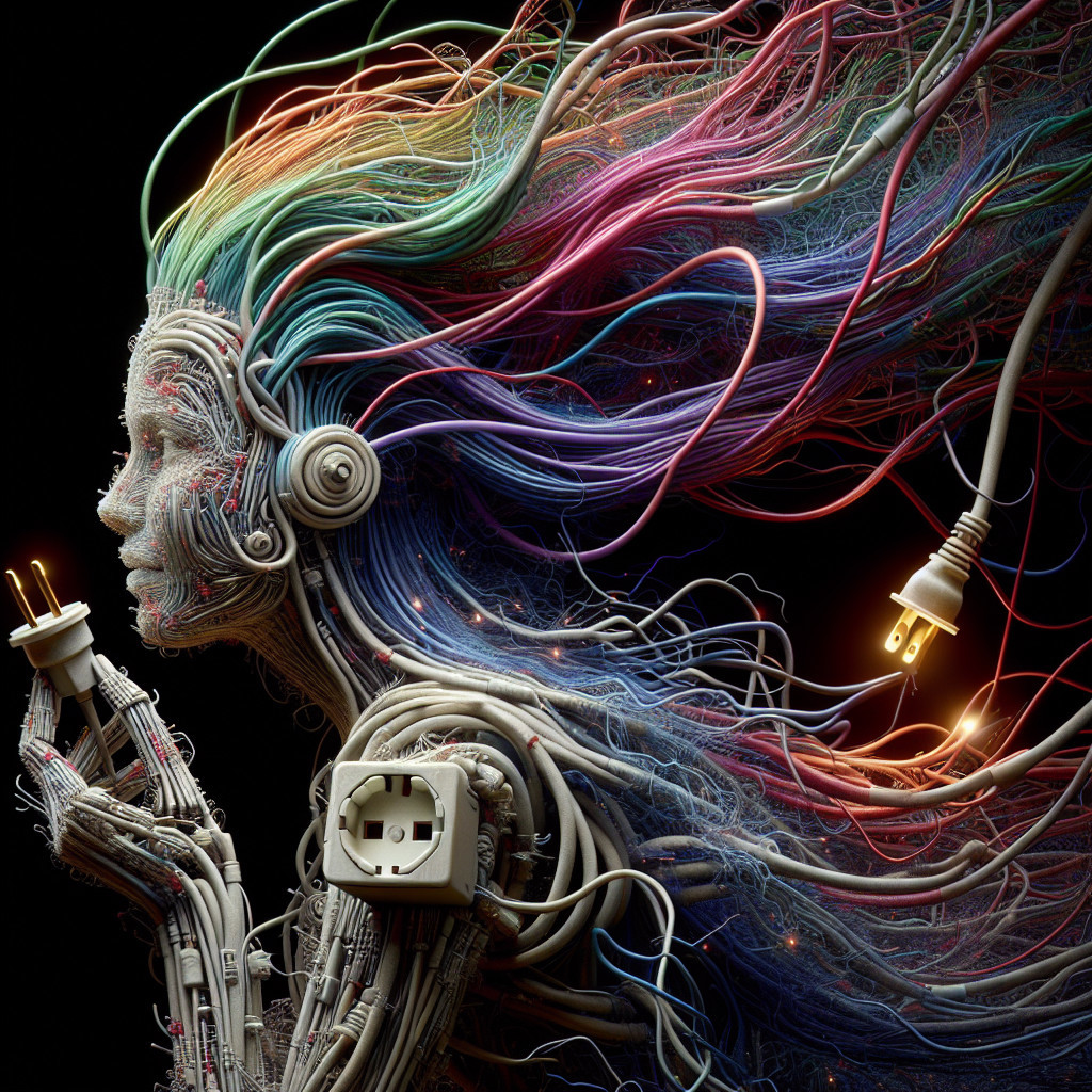 Humanoid Figure Merging Technology and Human Form