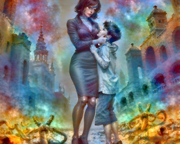 Emotional Connection in Ethereal Chaotic Setting