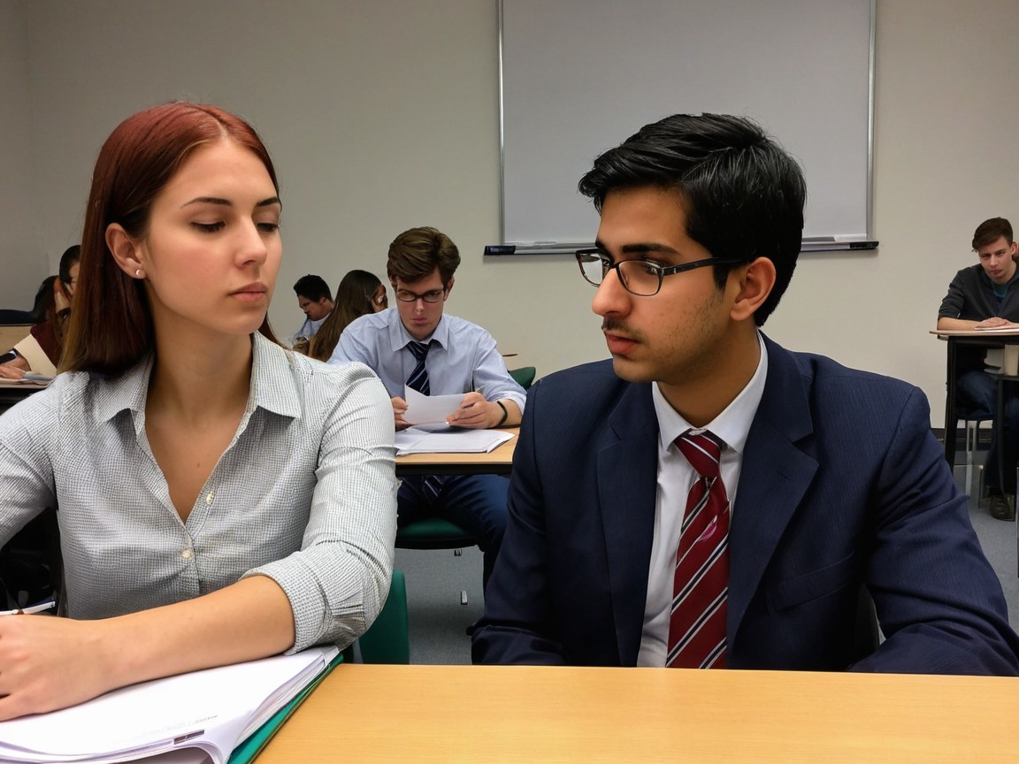 Students Engaged in Classroom Activities and Discussion