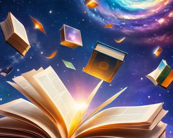 Open Book on Stacked Volumes in Starry Cosmos