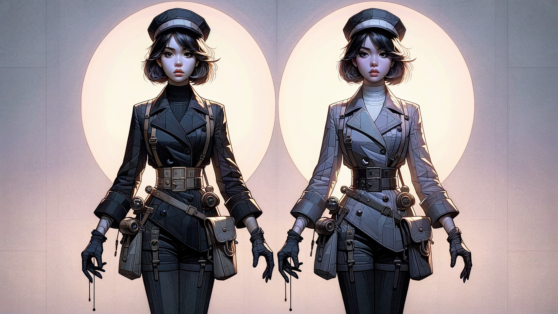 Chic Military Style Meets Modern Elegance