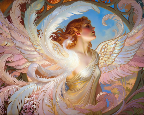 Medium Shot of a Woman with Red Hair and Makeup