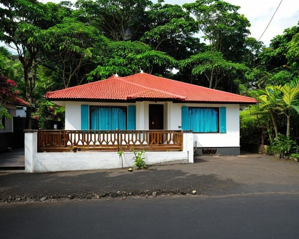 Charming Single-Story House with Tropical Appeal