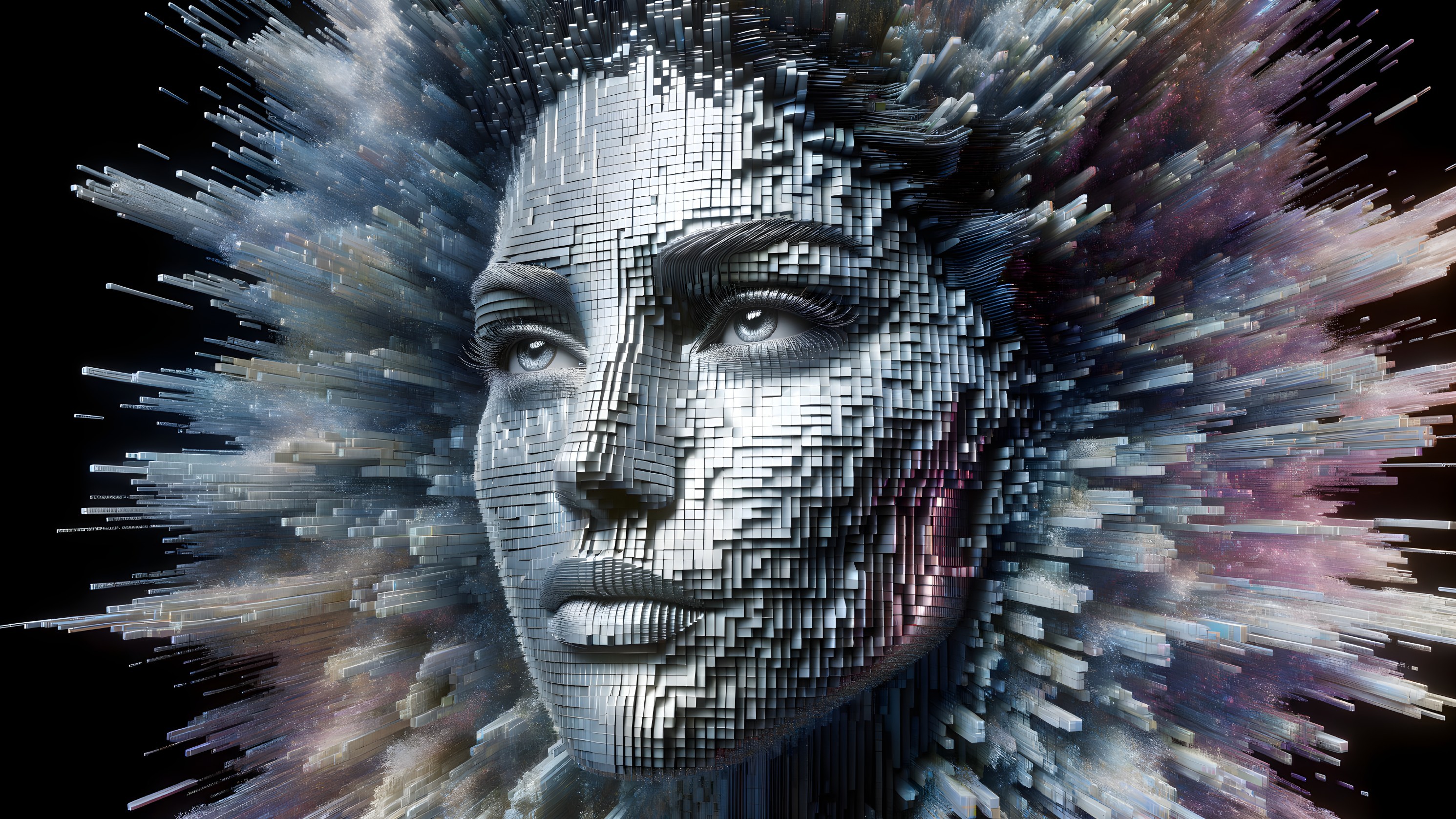 Abstract Faceted Face in 3D Geometric Design