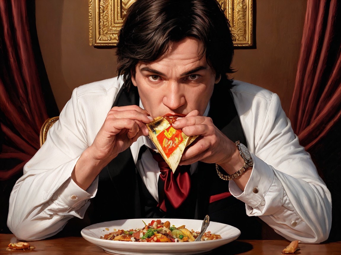 Elegant Dining with Pizza and Gourmet Pasta