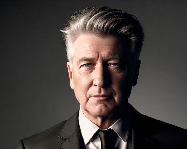 Sophisticated Portrait of a Distinguished Man in Suit