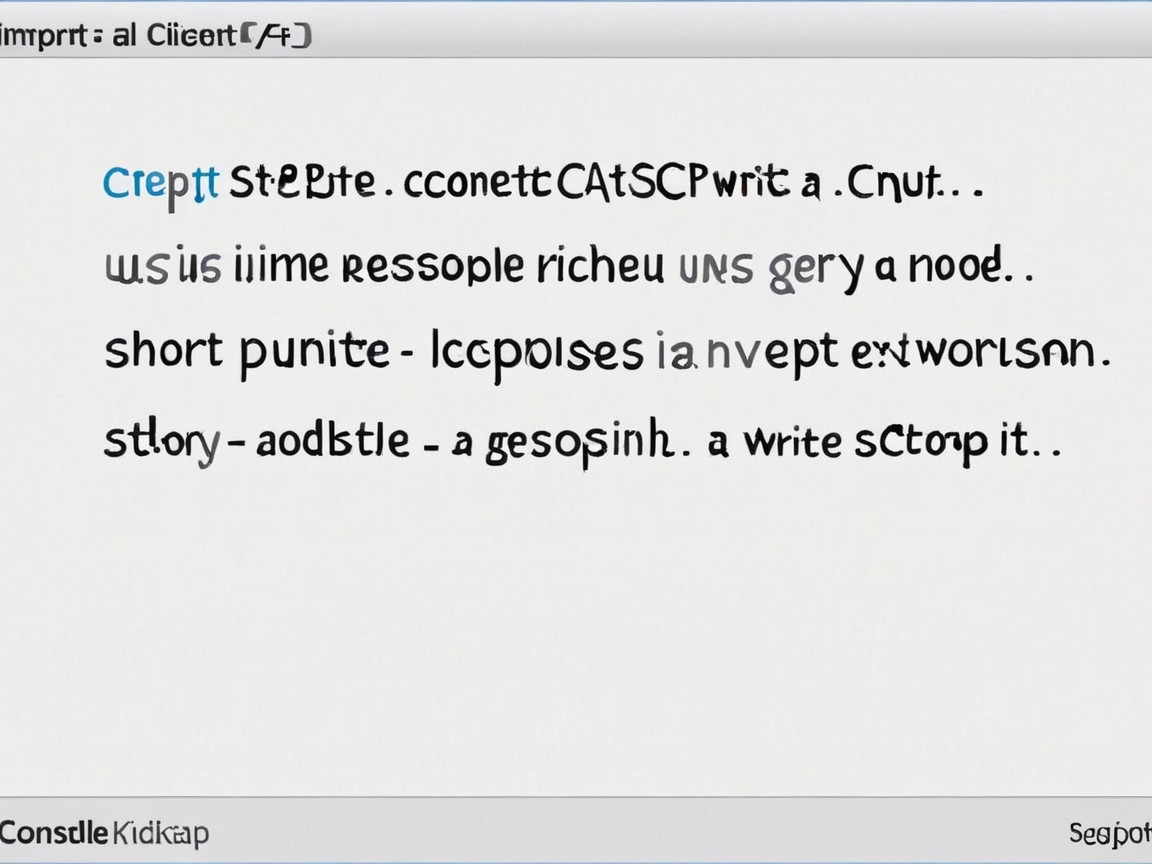 Visually Distorted Text with Varied Fonts and Coding Elements
