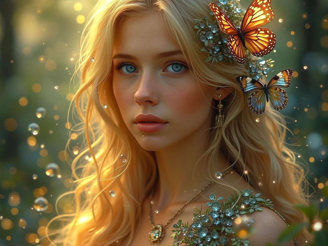 Enchanting Forest Fantasy Digital Art