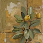 Vibrant Still Life with Flowers and Fresh Oranges