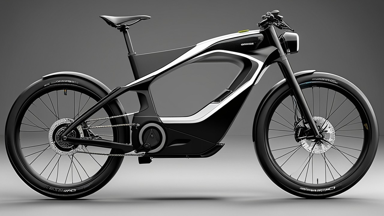 Sleek Electric Bike with Modern Design and Features