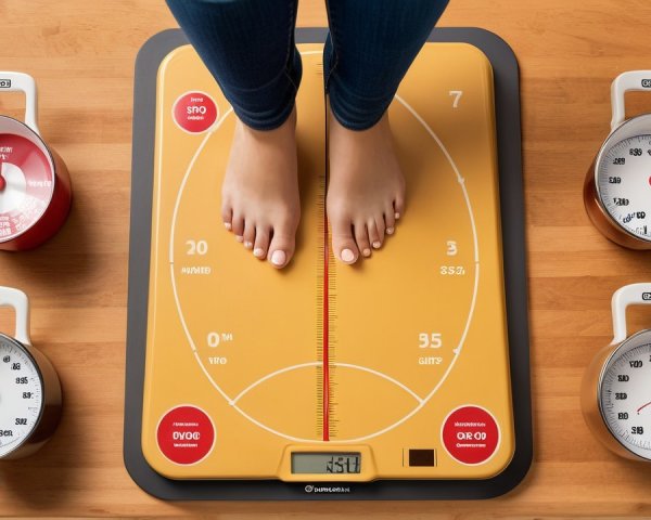 Colorful Weight Scale and Health Measurement Devices