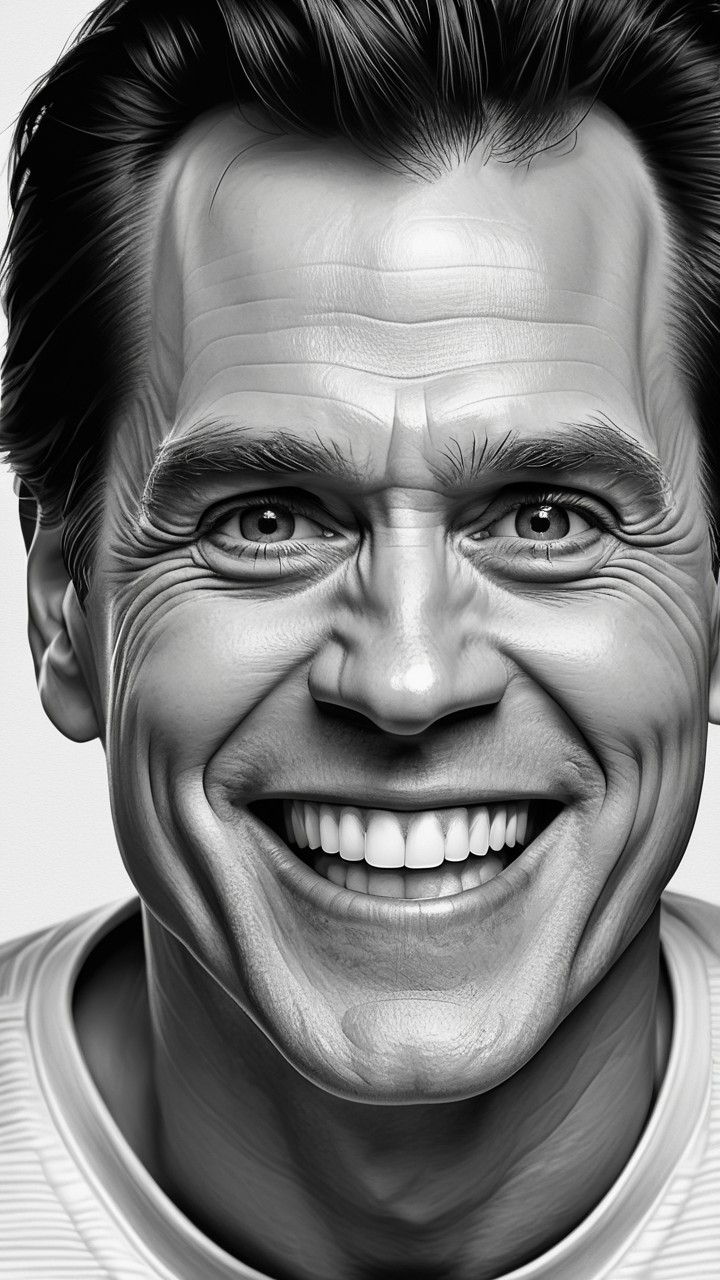 Smiling Man with Neatly Styled Hair and Warm Expression