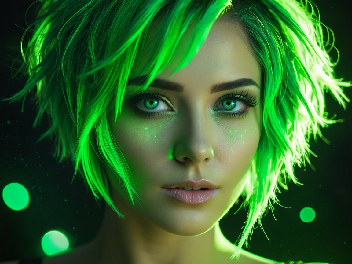 High-Detail AI-Generated Headshot of a Woman