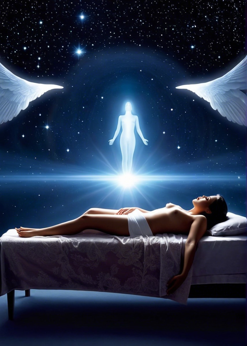 Tranquil Scene of Celestial Dreams and Spirituality