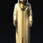 Humanoid Alien Figure in Deep Space Setting