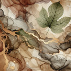 Autumn Landscape with Colorful Trees and Rolling Hills