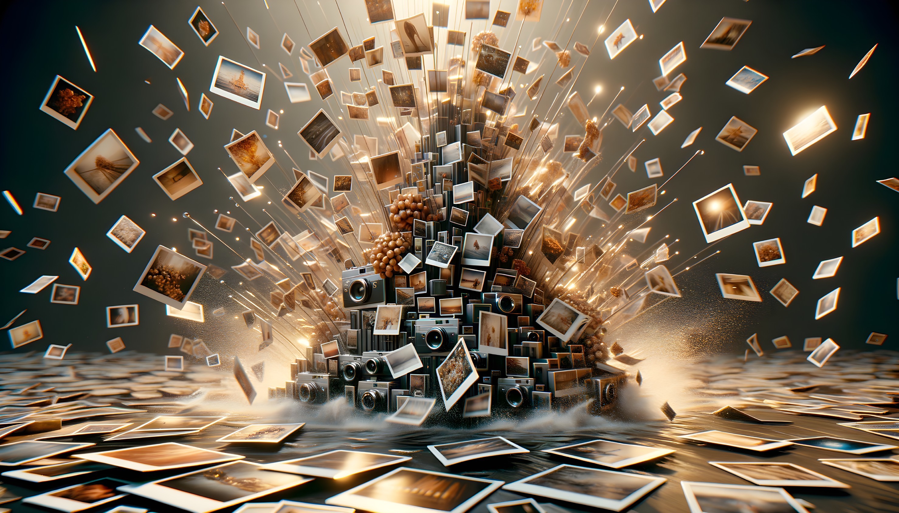 Dynamic Display of Vintage Cameras and Photographs
