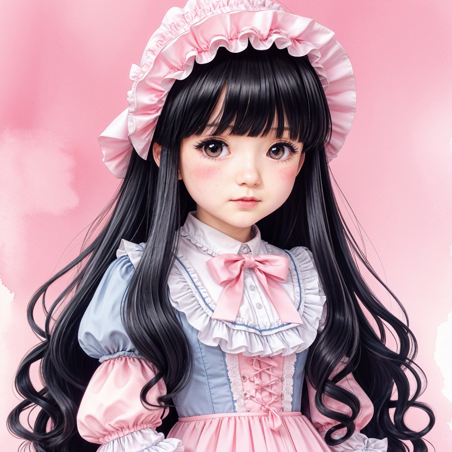 Detailed Description of a Charming Fashion Doll