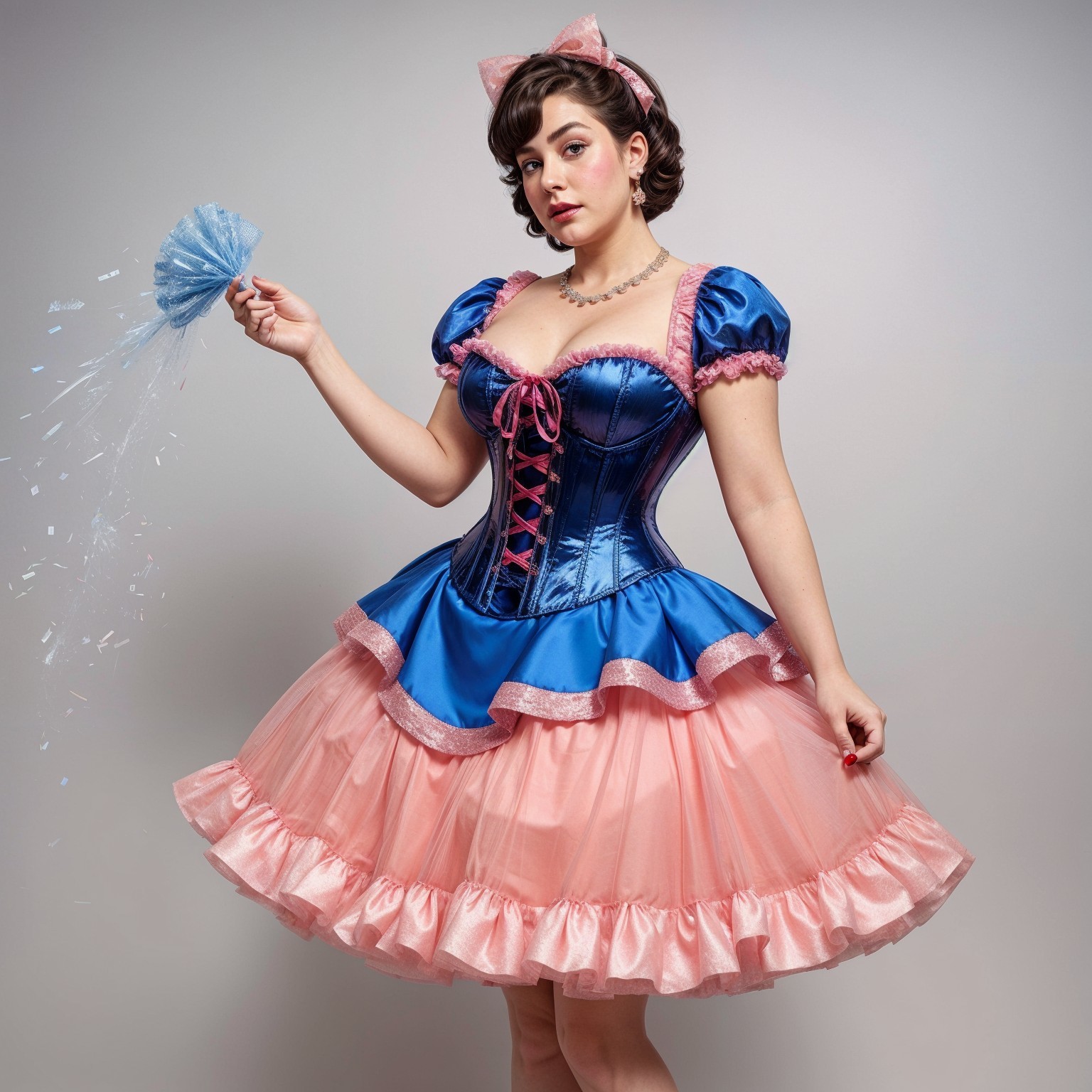 Whimsical Fairy-Tale Inspired Outfit with Tutu Skirt