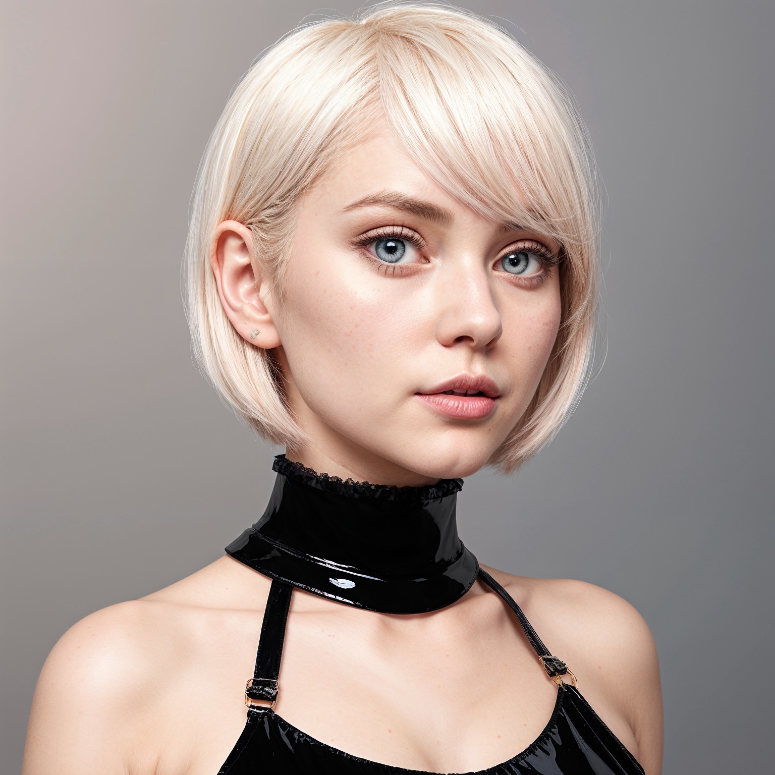 Edgy Elegance: A Modern Portrait