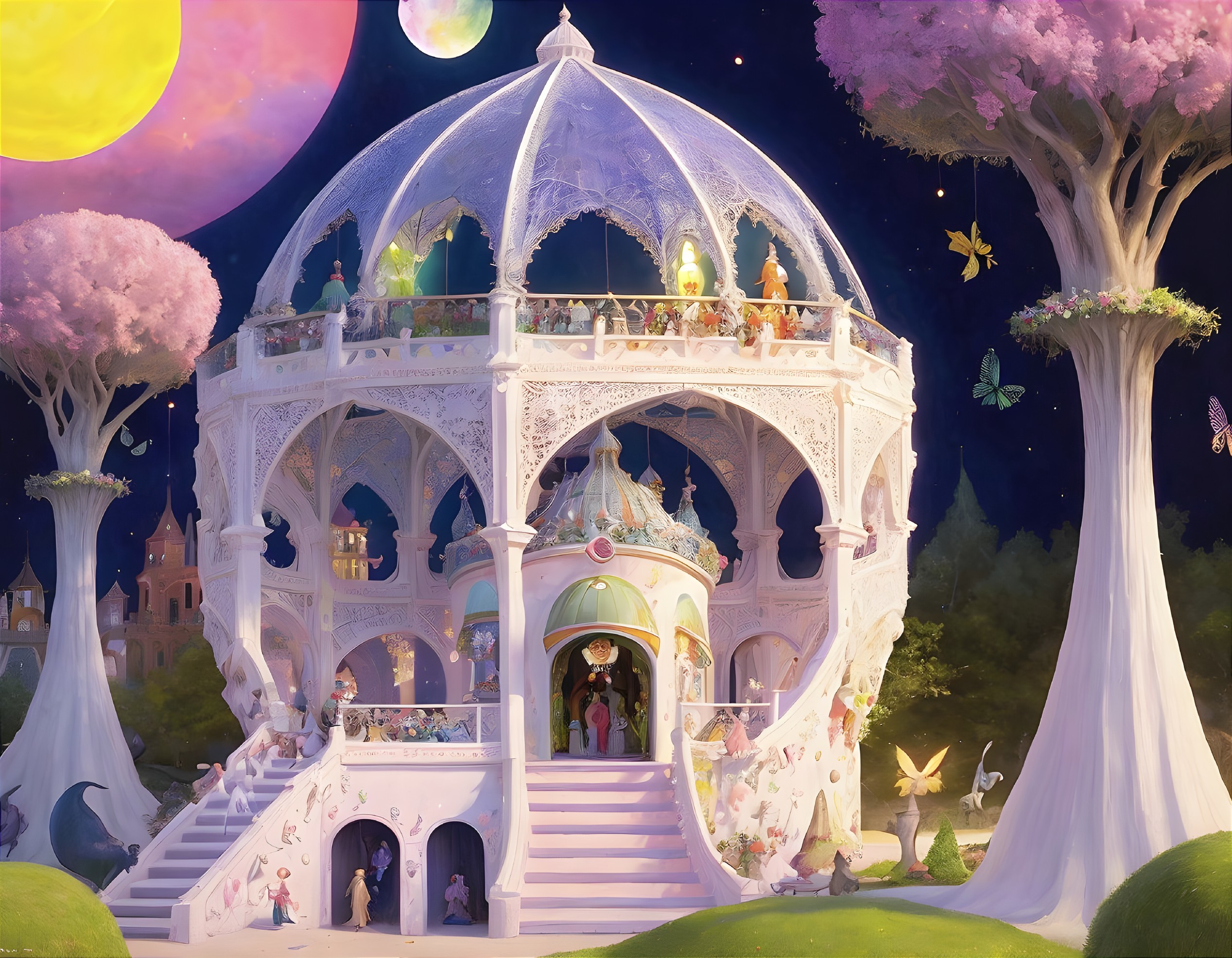 Enchanting Fantasy Art: Surreal Masterpiece