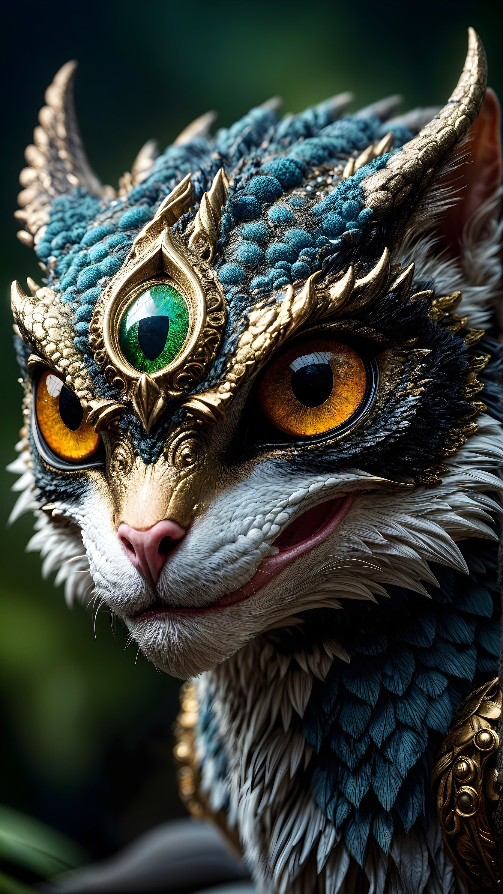 Mystical Creature Portrait in Stunning Detail