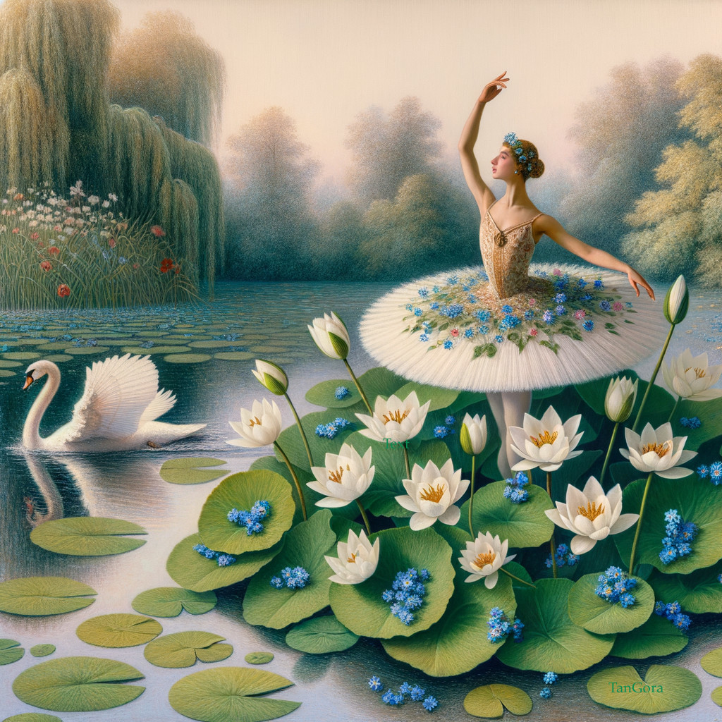 Illustration: "Swan Lake" (1)