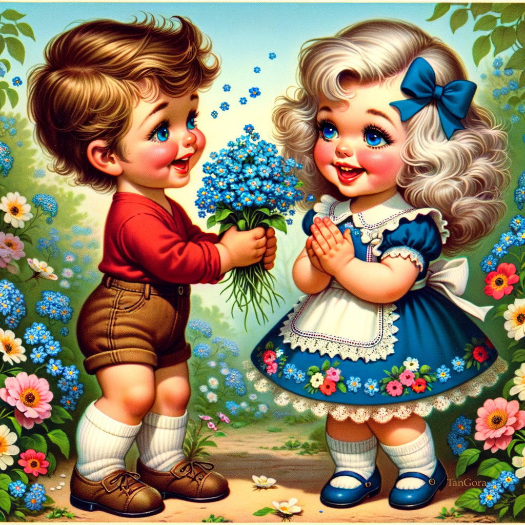 Vintage postcard: "Congratulations"